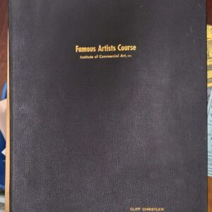 Famous Artists Course front cover of binder