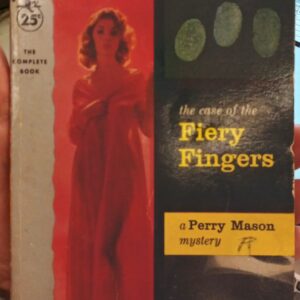 The Case of the Fiery Fingers front cover
