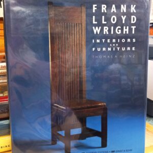 Frank Lloyd Wright Interiors and Furniture jacket front