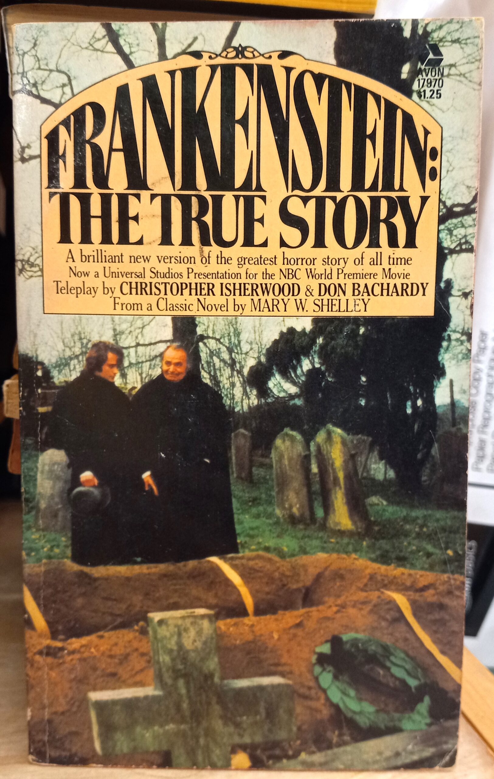 Frankenstein The True Story front cover