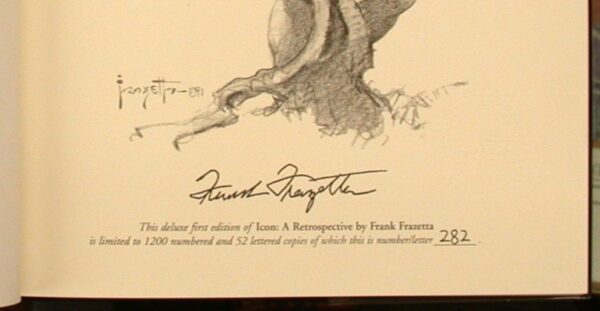 Frazetta, Frank) Fenner, Arnie and Cathy Fenner: Icon: A