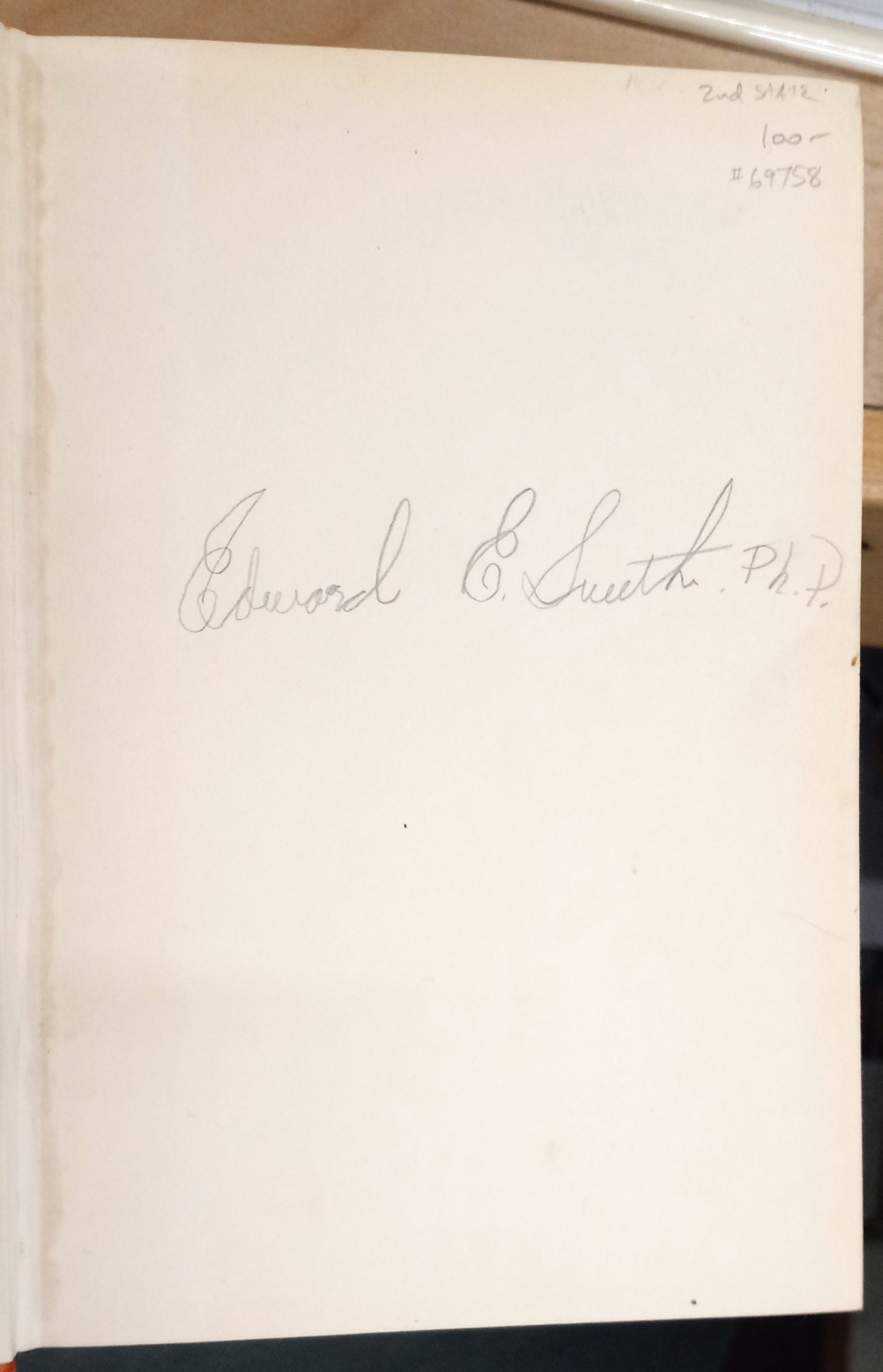 Galactic Patrol page with author's signature