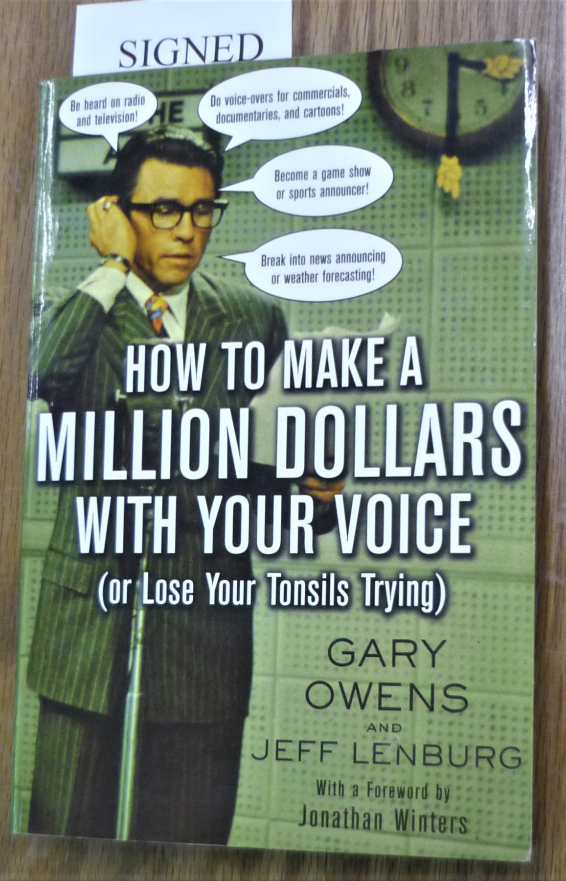 Gary Owens book front cover