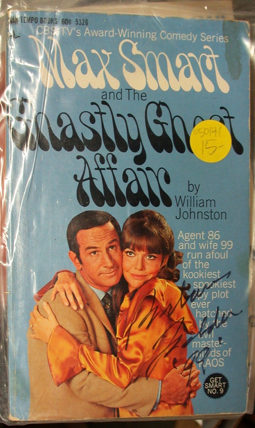 Max Smart and the Ghastly Ghost Affair signed front cover
