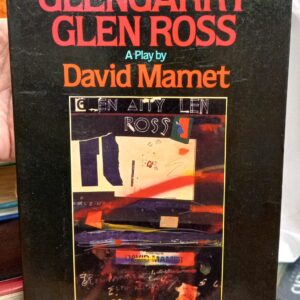 Glengarry Glen Ross half-title page with author's inscription