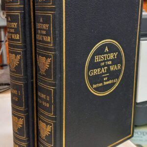 Spines of both volumes and front board of Volume 2