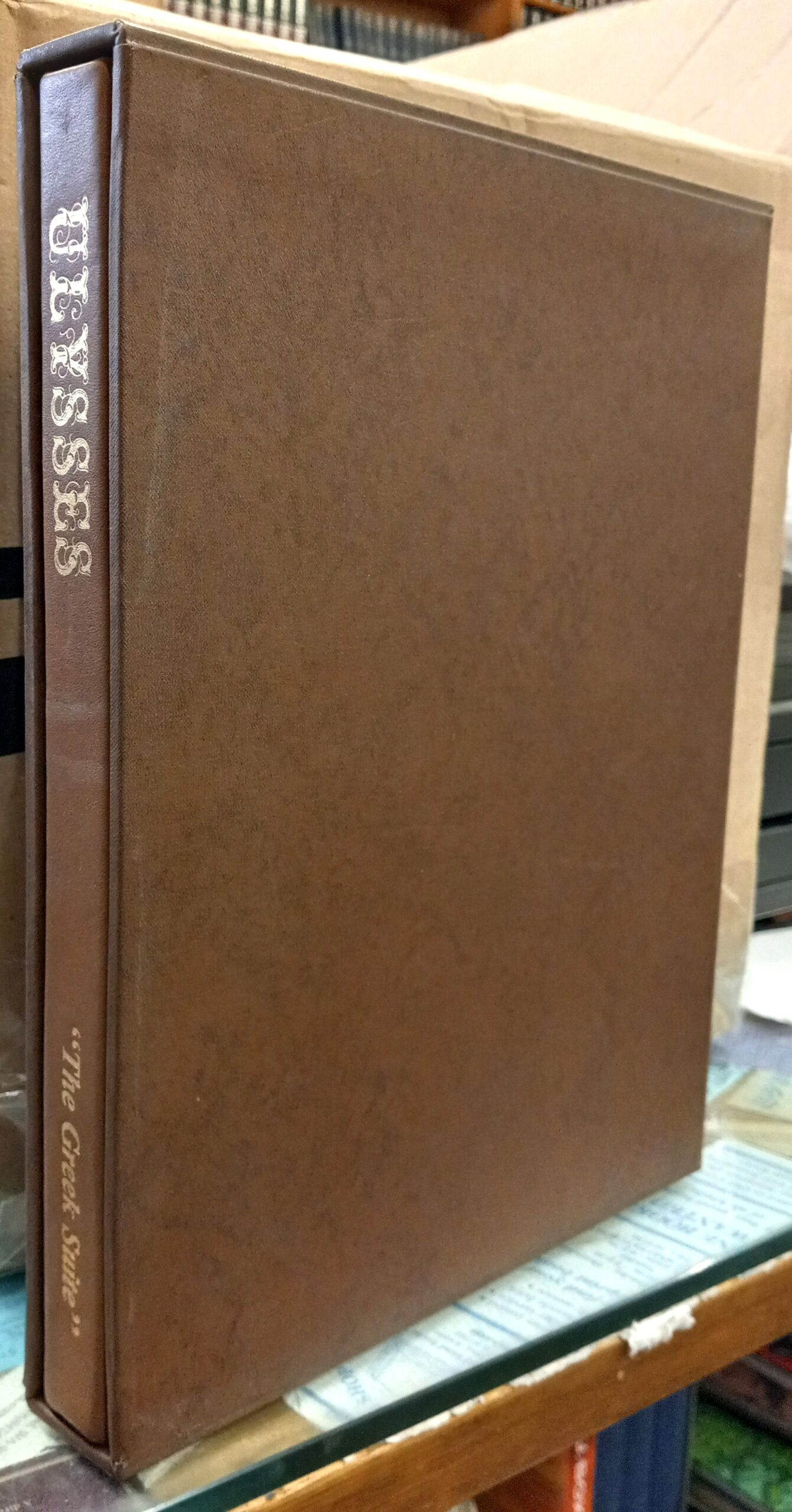 Ulysses The Greek Suite with book inside slipcase