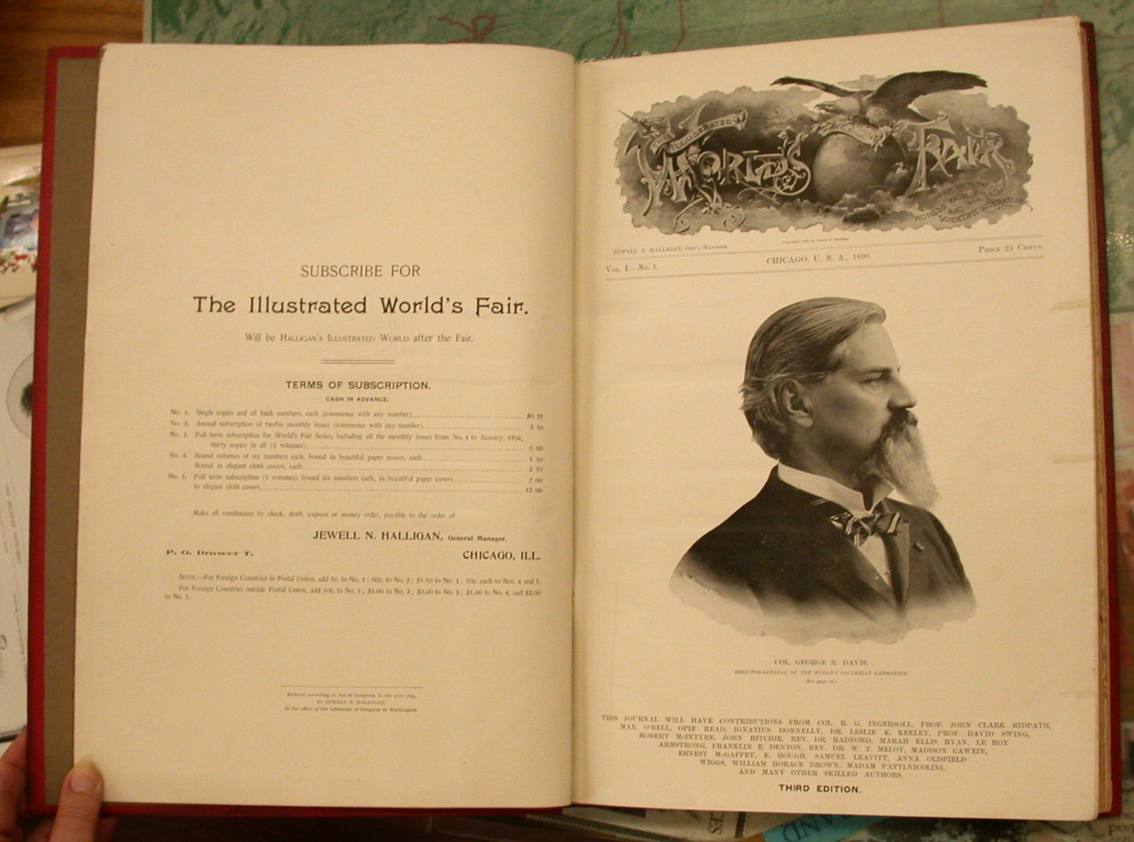 Pages from Halligan's Illustrated World's Fair