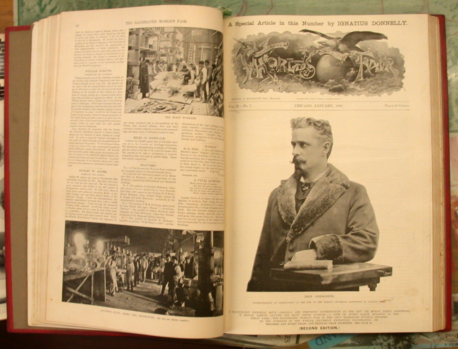 Pages from Halligan's Illustrated World's Fair