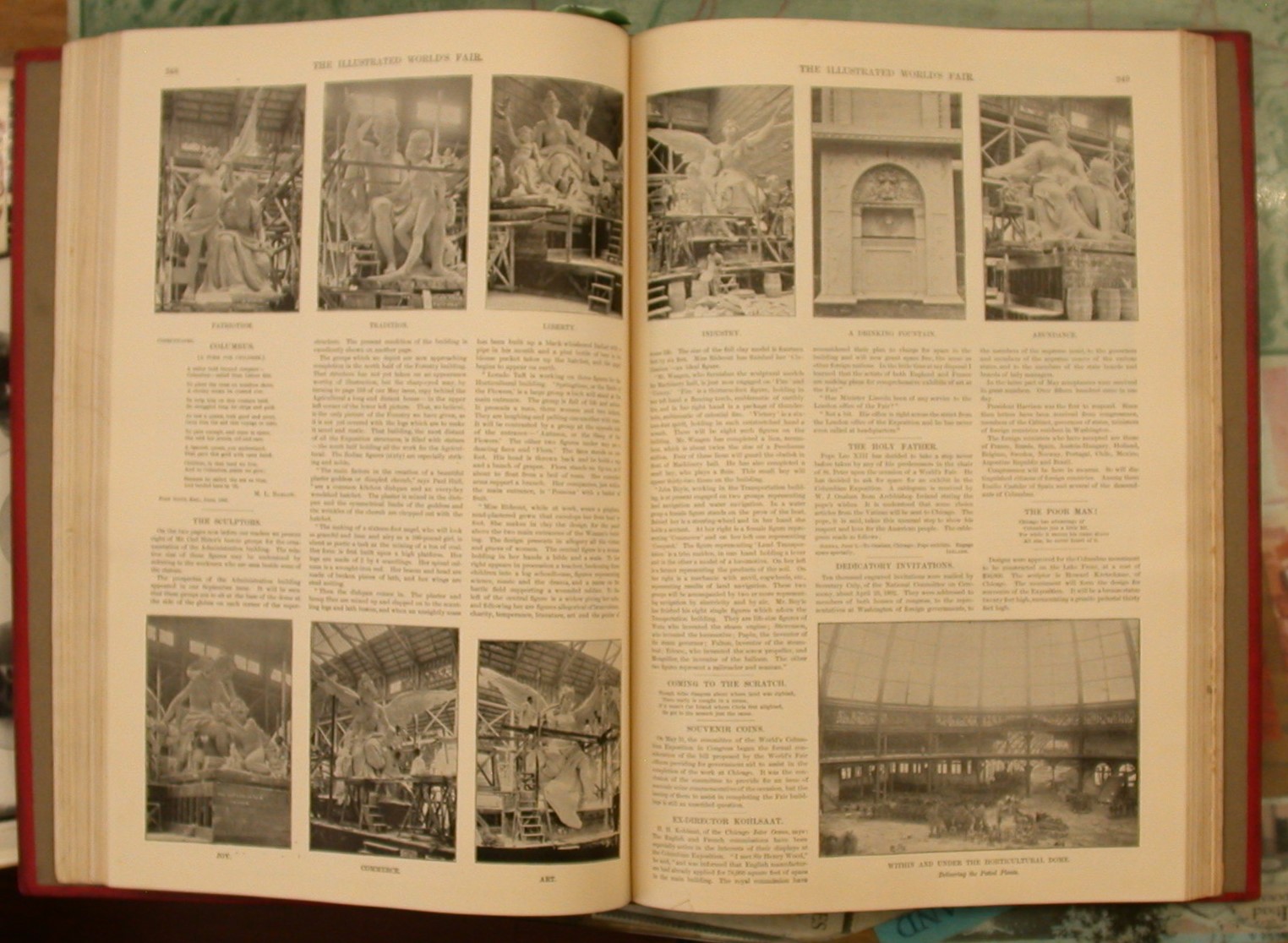 Pages from Halligan's Illustrated World's Fair