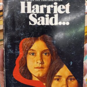 Harriet Said front cover