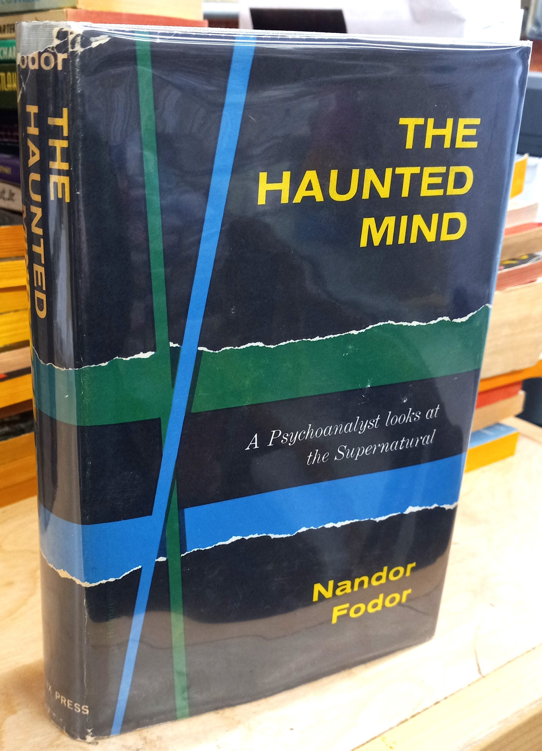 The Haunted Mind jacket front and spine