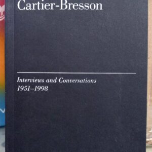 Henri Cartier-Bresson Interviews and Conversations front cover
