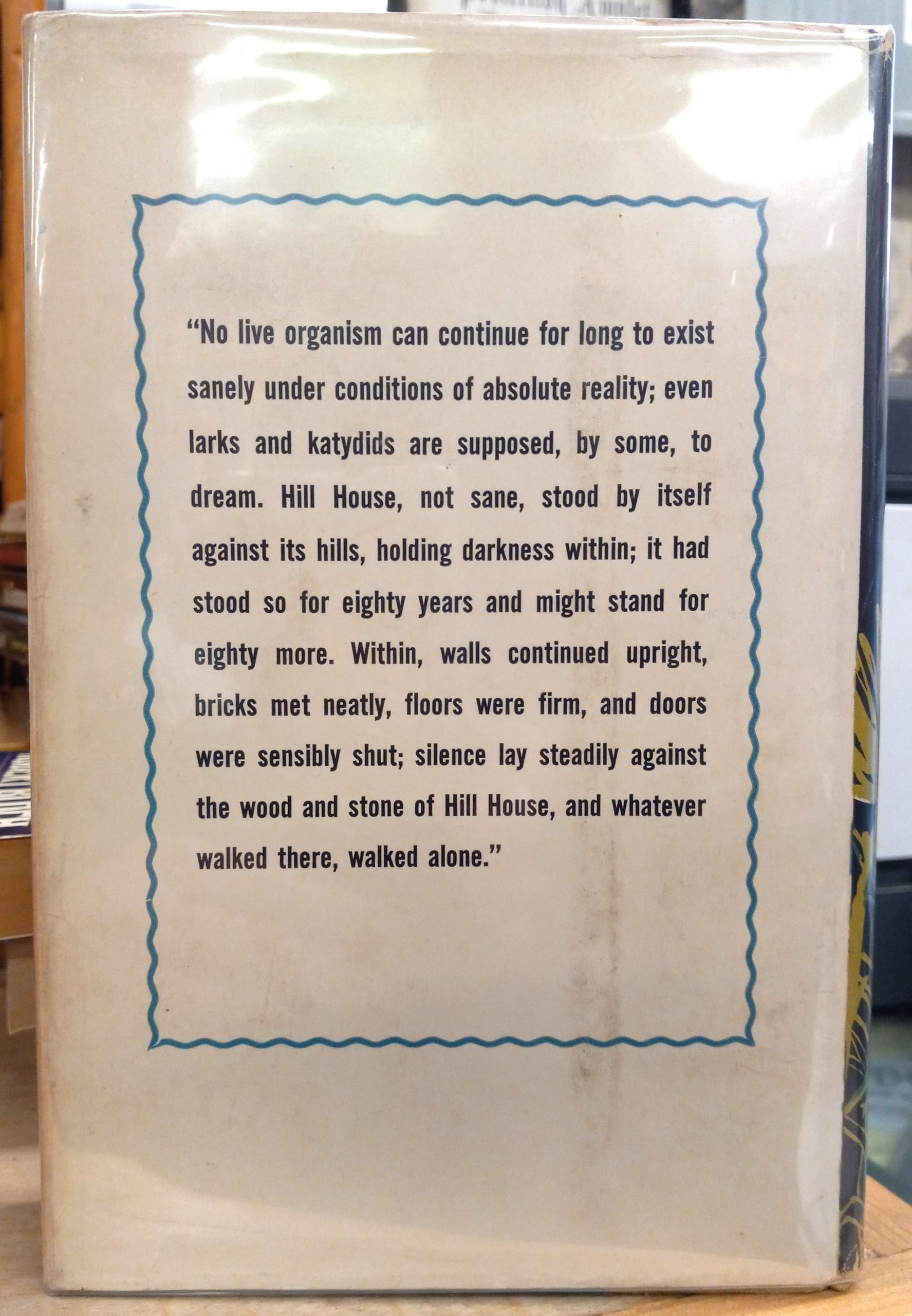 The Haunting of Hill House jacket rear