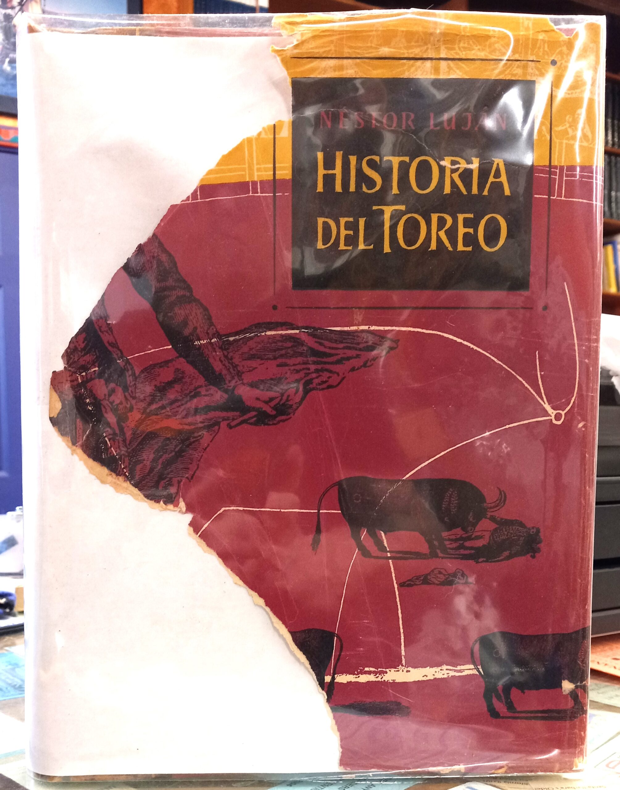 Historia del Toreo remains of jacket front
