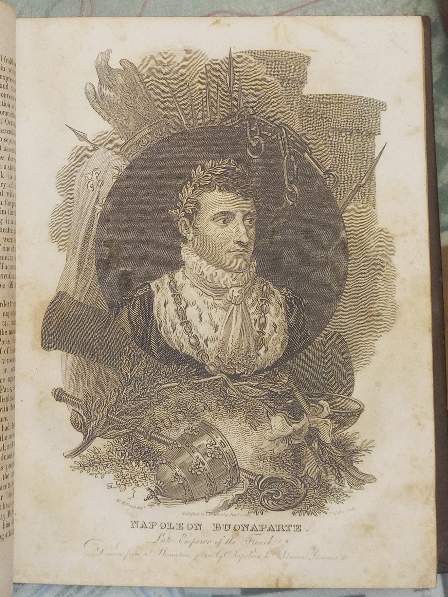 History of the War illustrated page