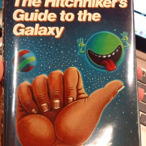 The Hitchhiker's Guide to the Galaxy jacket front