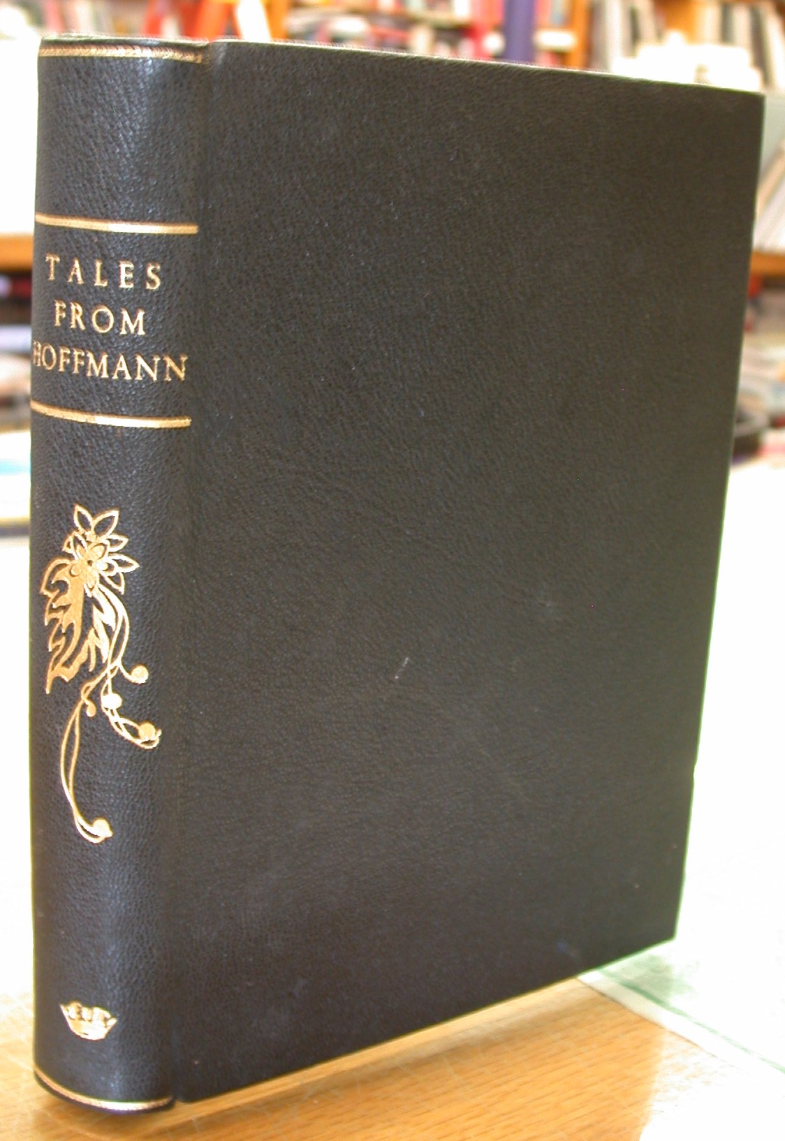 Tales from Hoffmann front board and spine