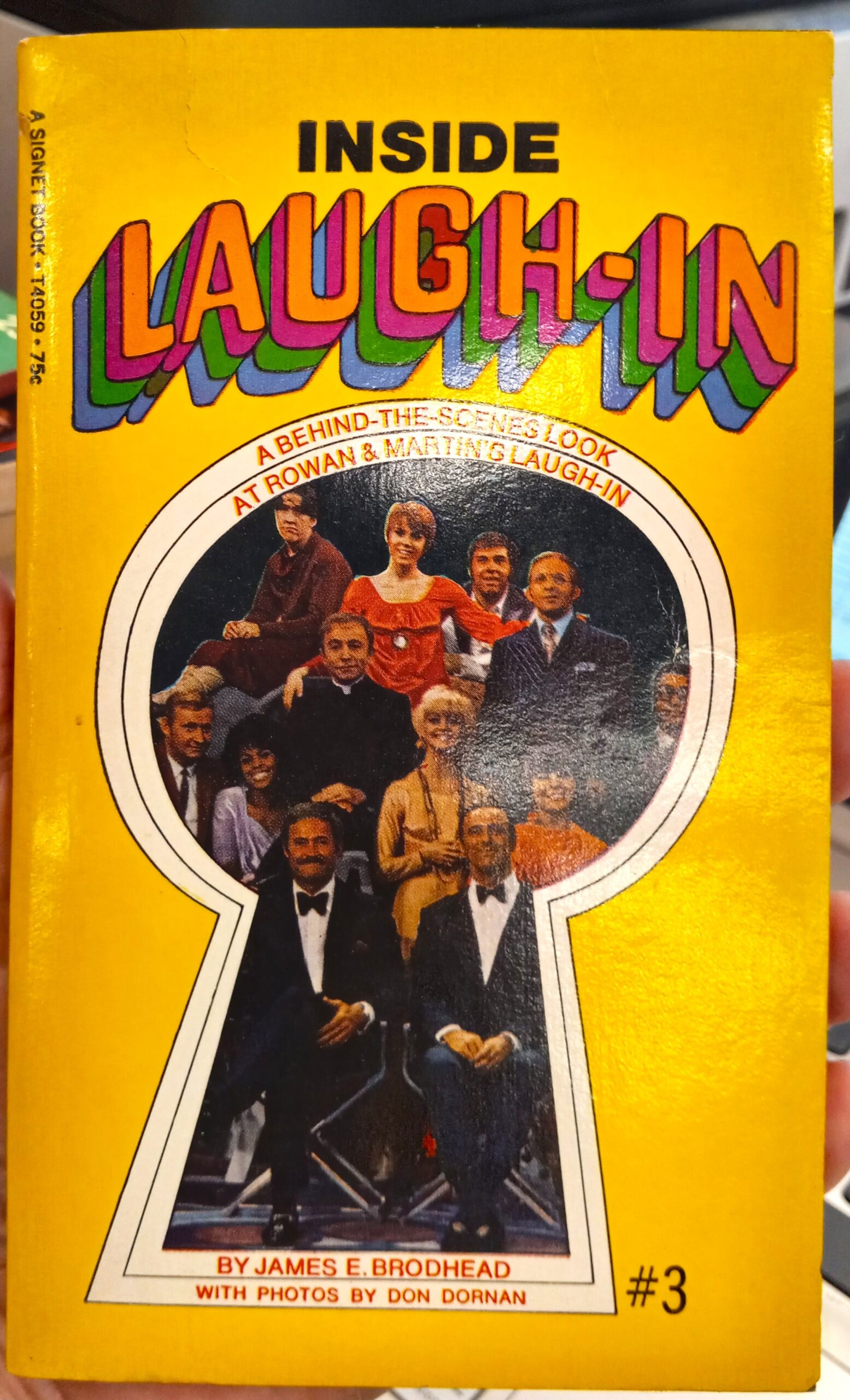 Inside Laugh-In front cover