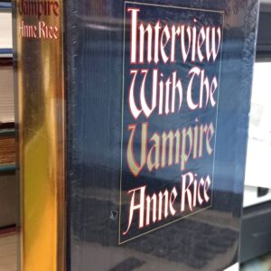 Interview with the Vampire spine of book inside slipcase sealed in original shrink wrap