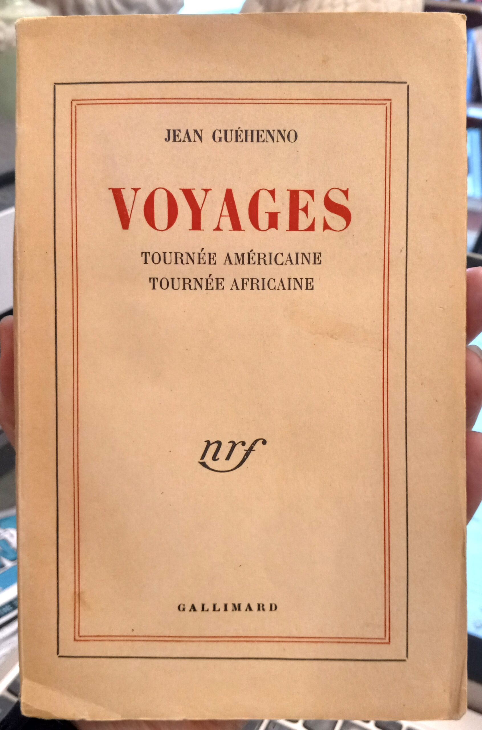 Voyages front cover