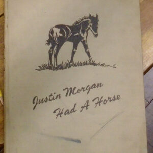 Justin Morgan front cover