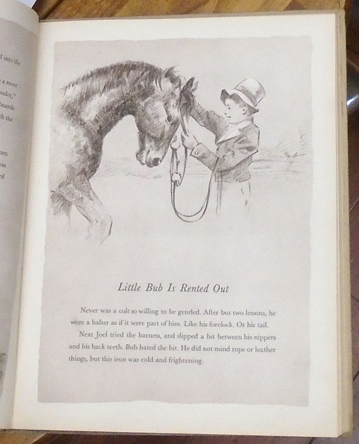 Justin Morgan interior page