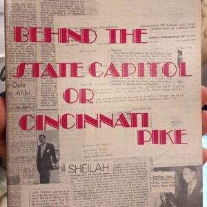 Behind the State Capitol or Cincinnati Pike front cover