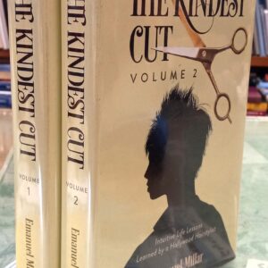 The Kindest Cut Volume 1 frontispiece with author's inscription and signature