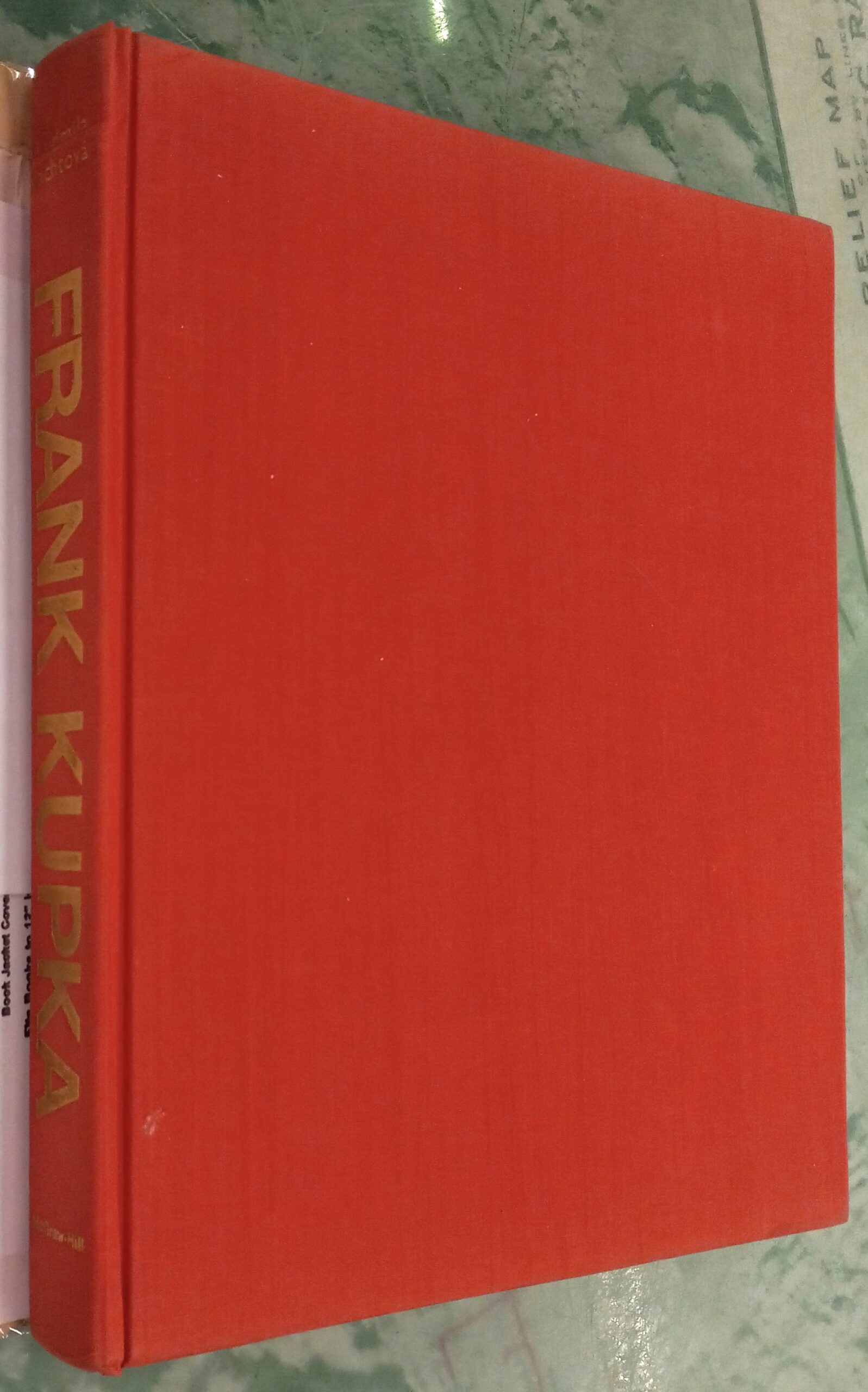 Kupka Pioneer of Abstract Art binding spine and front board