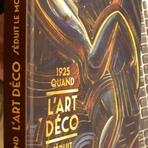 L'Art Deco spine and front board