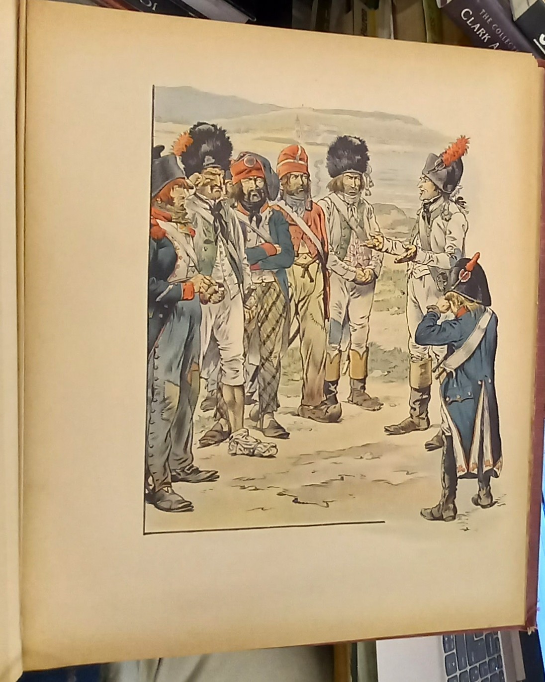 La Tour d'Auvergne color illustration
