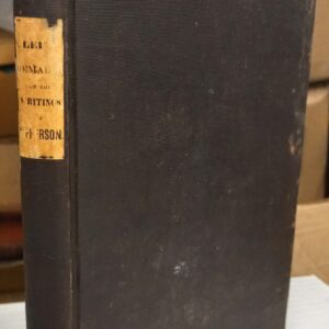Observations on the Writings of Thomas Jefferson spine and front board