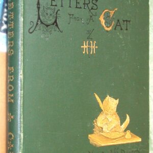 Letter from a Cat binding spine and front board