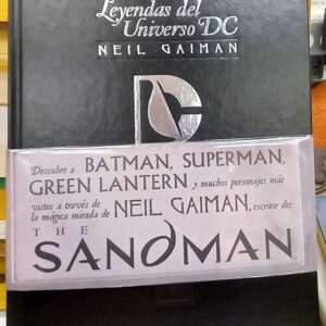 Leyendas del Universo DC Neil Gaiman front board with wraparound band