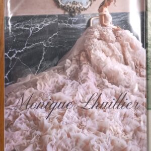 Monique Lhuillier title page with inscription and signature
