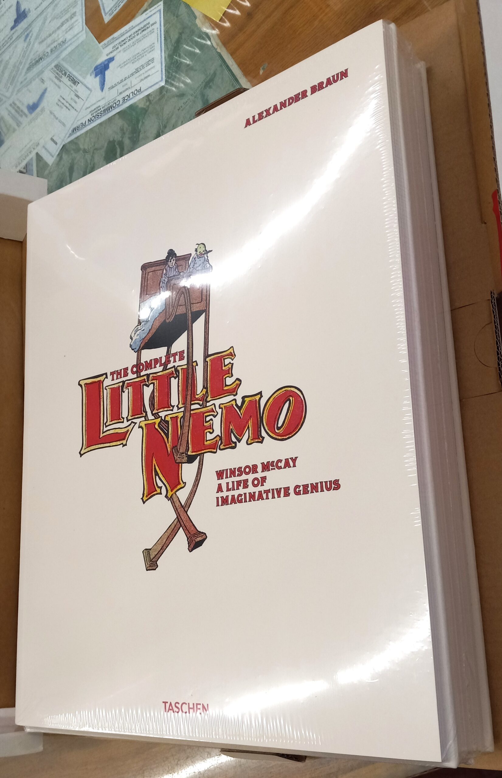 The Complete Little Nemo XL hardback front cover