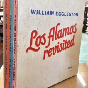 Los Alamos Revisited spines of all three volumes inside slipcase