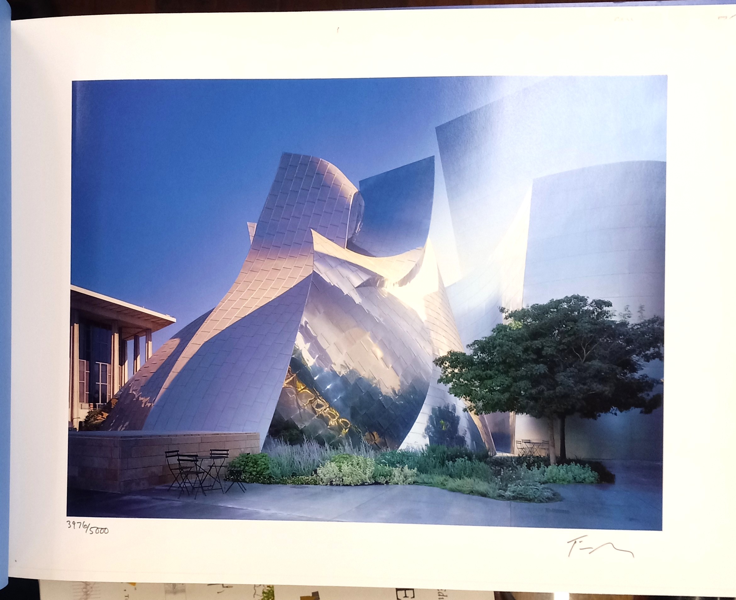 Los Angeles signed and numbered print