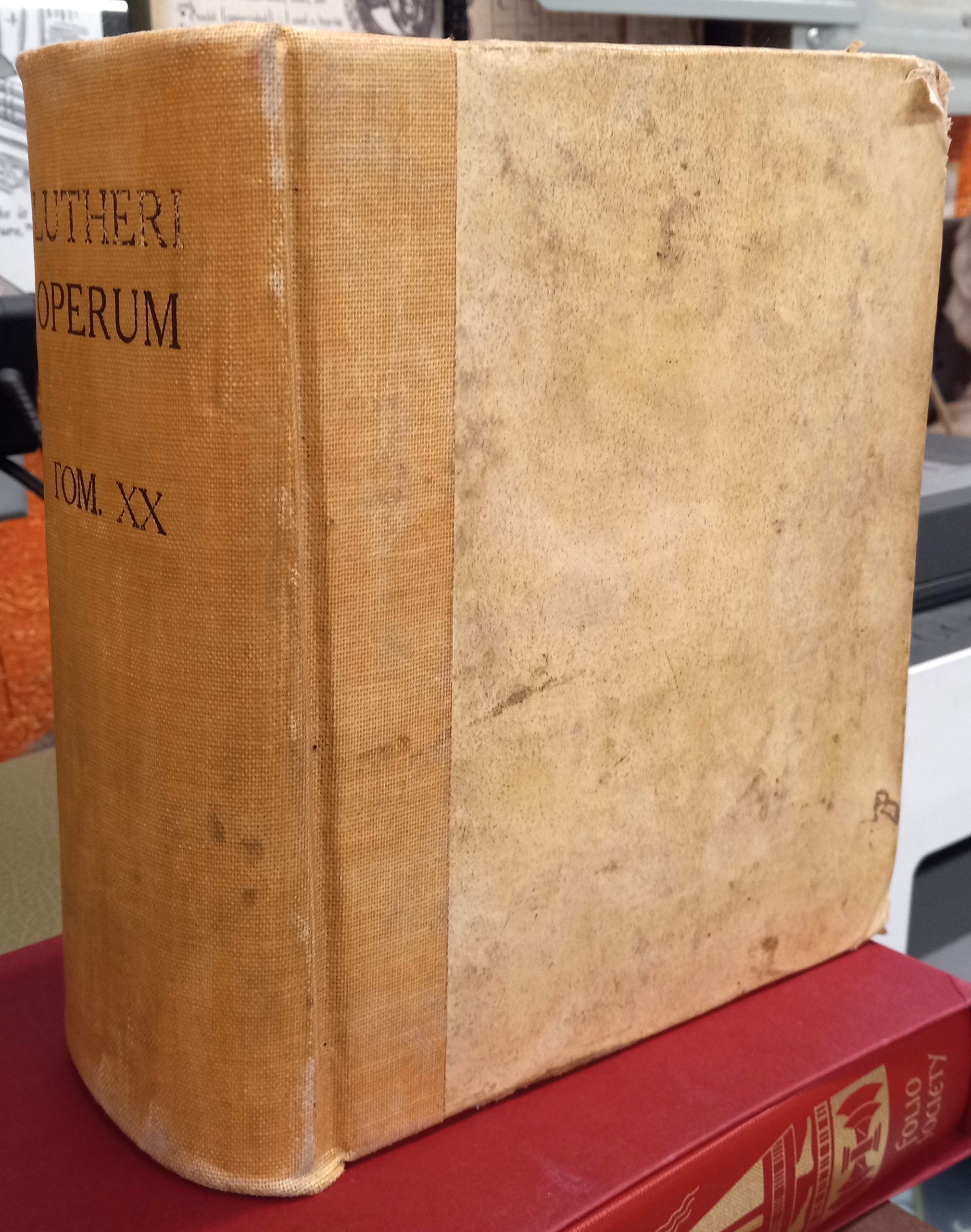 Martin Luthers Sowol Volume 20 spine and front board
