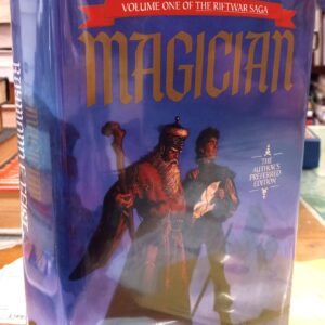 Magician jacket spine and front