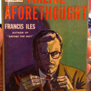 Malice Aforethought front cover