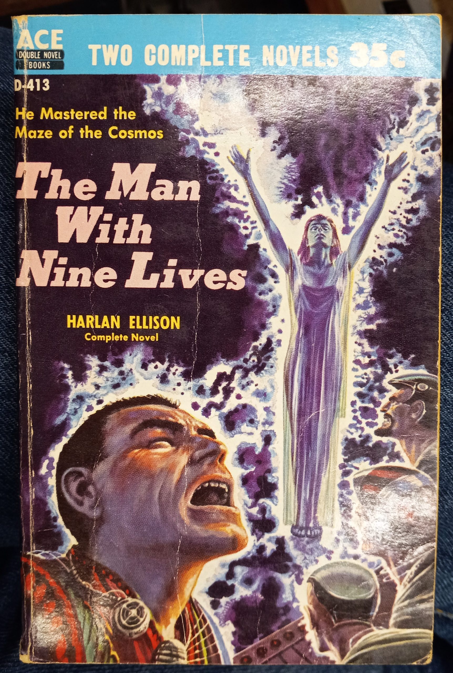 The Man With Nine Lives front cover