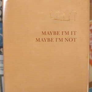Jacket front for Maybe I'm It