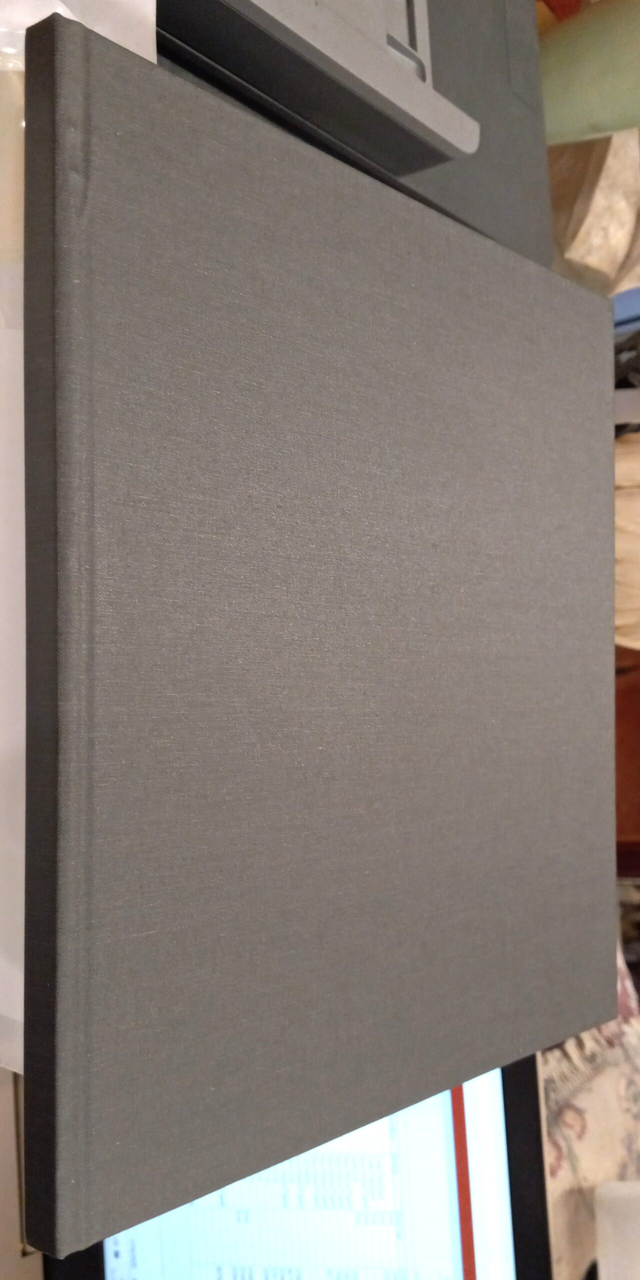 Maynard Dixon binding spine and front board