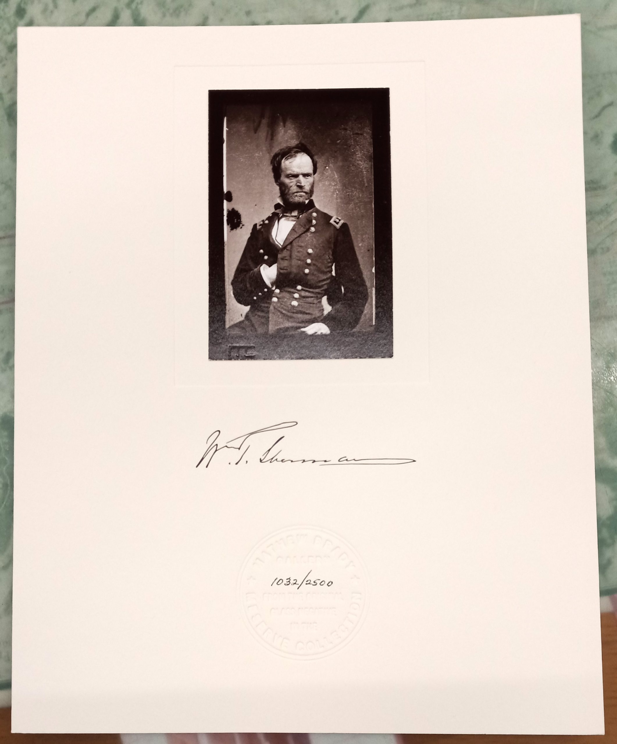Great Americans numbered print