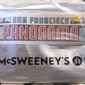 McSweeney's No. 33 top half of front cover in sealed bag