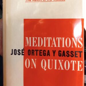 Meditations on Quixote jacket front