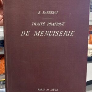 Traite Pratique de Menuiserie front board