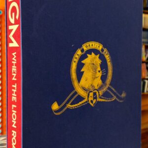 MGM When the Lion Roars spine visible inside slipcase